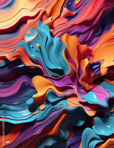 Unreal Colors Abstract Backgrounds, Your Design Edge, Generative AI