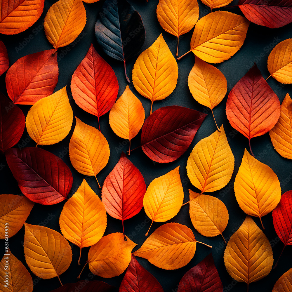 Autumn leaves background Autumn leaves background