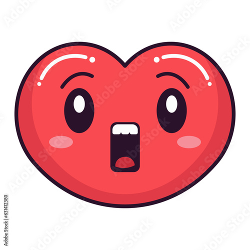 Love Suprised Love Set Icon Outline Fill Style