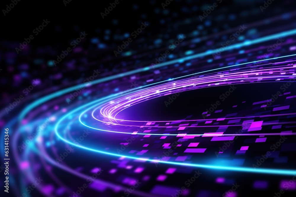 abstract futuristic background with pink blue glowing neon moving high speed wave lines and bokeh lights. Data transfer concept Fantastic wallpaper abstract futuristic background with pink blue glowing neon moving high speed wave lines and bokeh lights. Data transfer concept Fantastic wallpaper