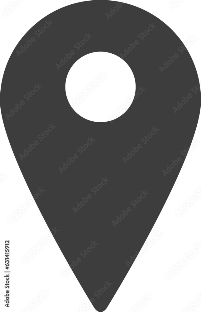pointer pin icon. pointer pin icon.