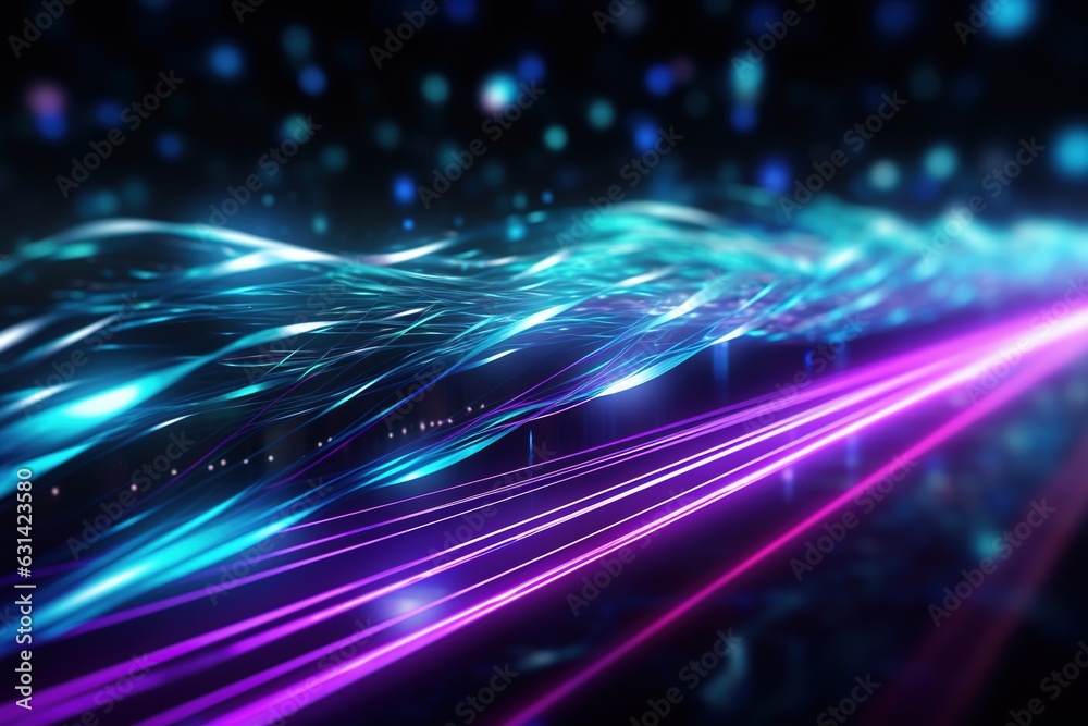 abstract futuristic background with pink blue glowing neon moving high speed wave lines and bokeh lights. Data transfer concept Fantastic wallpaper abstract futuristic background with pink blue glowing neon moving high speed wave lines and bokeh lights. Data transfer concept Fantastic wallpaper