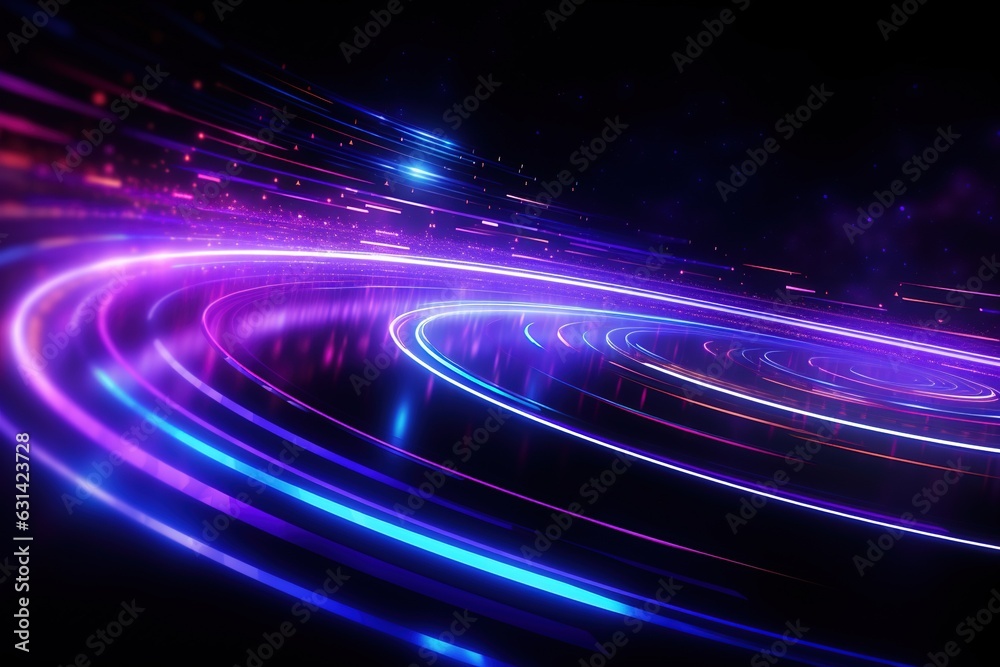 abstract futuristic background with pink blue glowing neon moving high speed wave lines and bokeh lights. Data transfer concept Fantastic wallpaper abstract futuristic background with pink blue glowing neon moving high speed wave lines and bokeh lights. Data transfer concept Fantastic wallpaper