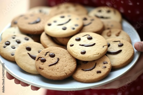 happy face cookies