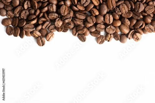 Coffee bean isolate on white