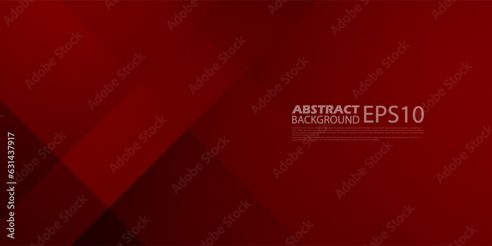 Abstract simple dark red gradient illustration background with clean look overlap square with shadow pattern. Cool design and luxury. Eps10 vector Abstract simple dark red gradient illustration background with clean look overlap square with shadow pattern. Cool design and luxury. Eps10 vector
