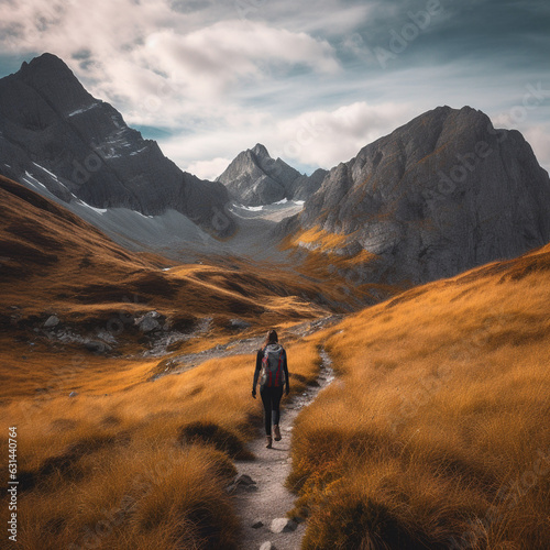 Hiking into the Distance