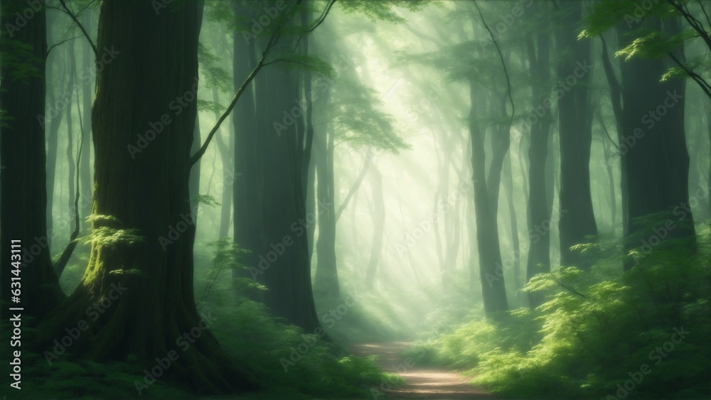 Fototapeta premium Ethereal forest