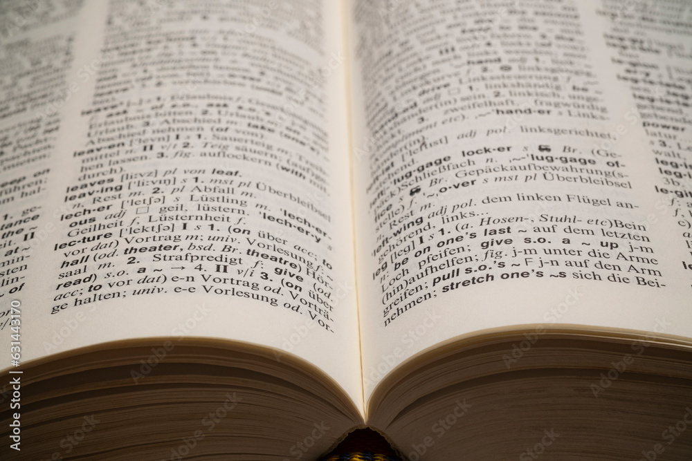 English German dictionary. Dictionary pages and items. German English translation, Education and learning foreign language. English learning resources and books. English German dictionary. Dictionary pages and items. German English translation, Education and learning foreign language. English learning resources and books.