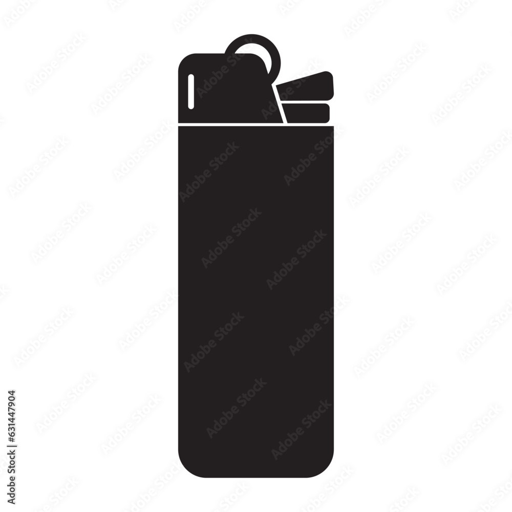 gas lighter icon vector gas lighter icon vector