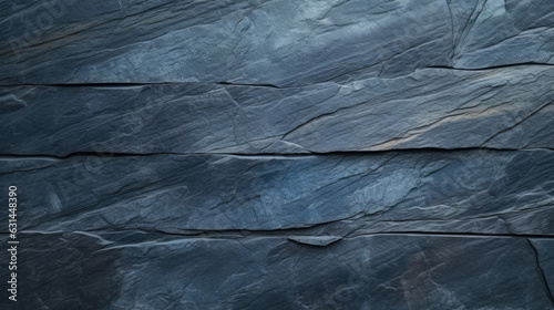 Beautiful Abstract Grunge Decorative Navy Blue Dark Stucco Wall Background. Created with Generative AI technology.