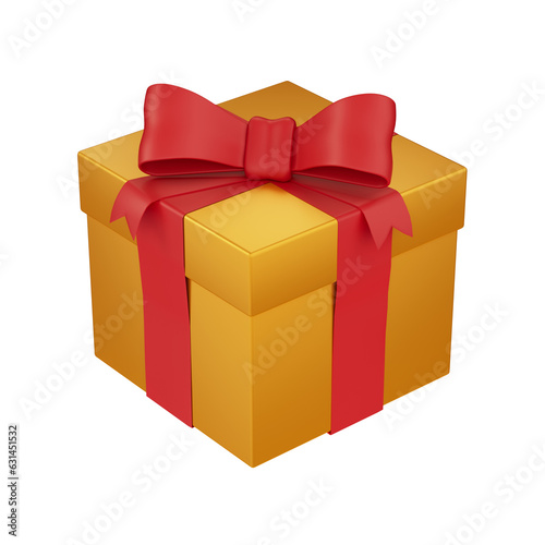 Gift box emoji transparent PNG
