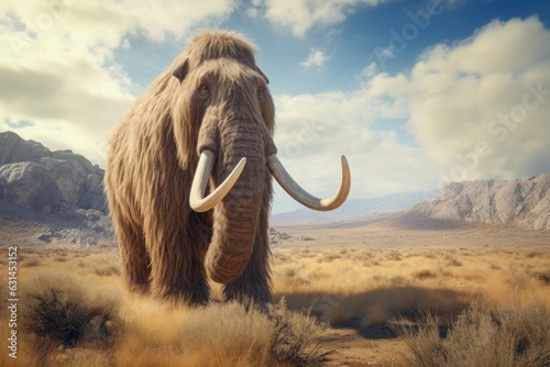 woolly mammoth animal that no longer exist on Earth
