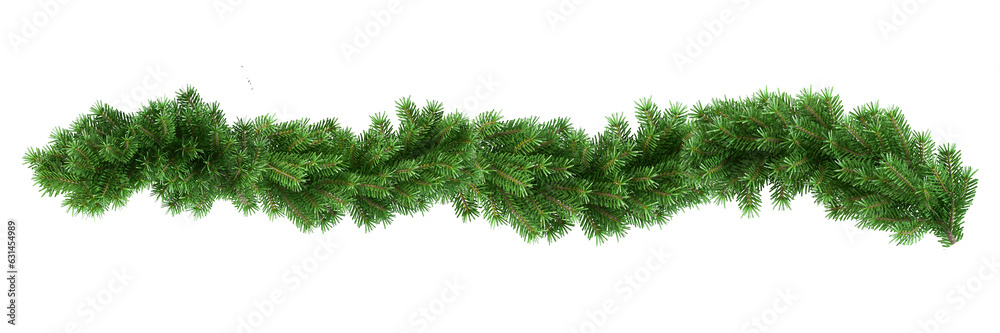 christmas tree branches	
