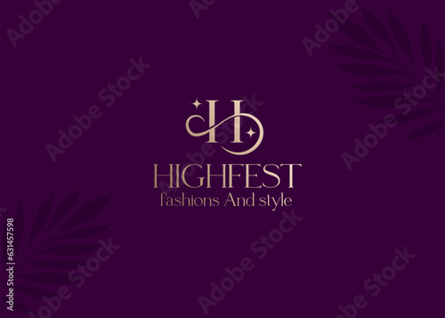 Luxury Minimalist S Logo design vector