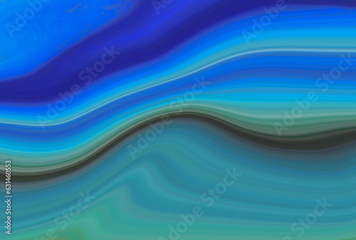 abstract blue waves