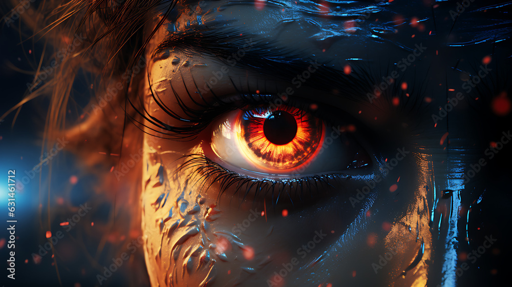 A laser vision correction poster, Ai A laser vision correction poster, Ai
