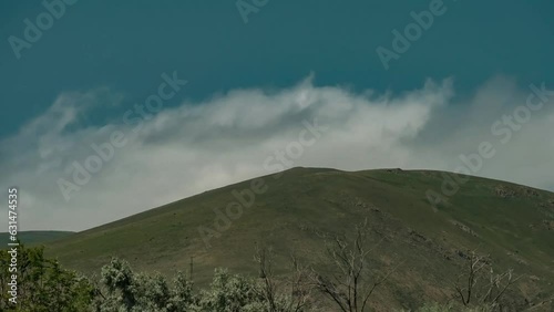 4K.60fps.Fantastic colorful dramatic sky with clouds.Perfect for cinema, background.Timelapse.