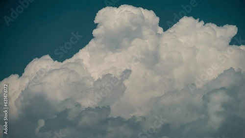4K.60fps.Fantastic colorful dramatic sky with clouds.Perfect for cinema, background.Timelapse.
