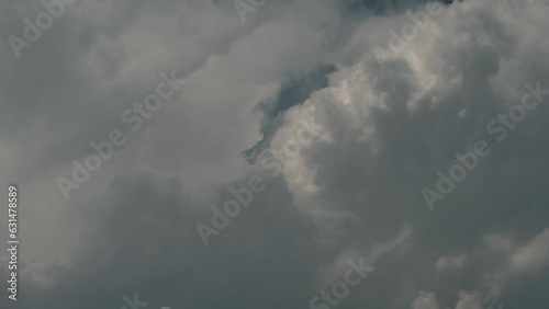 4K.60fps.Fantastic colorful dramatic sky with clouds.Perfect for cinema, background.Timelapse.