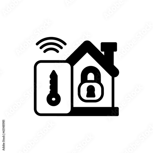 Home Security icon in vector. Illustration