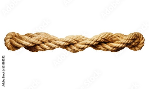 Rope with a knot