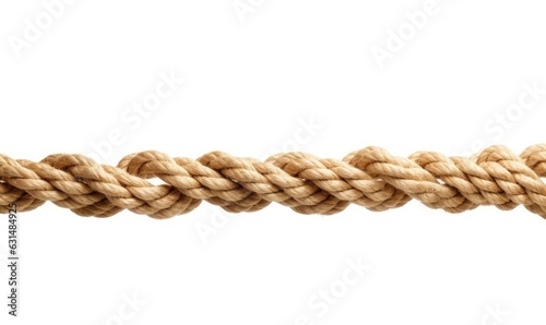 Rope with a knot