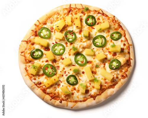 Pineapple Jalapeno pizza