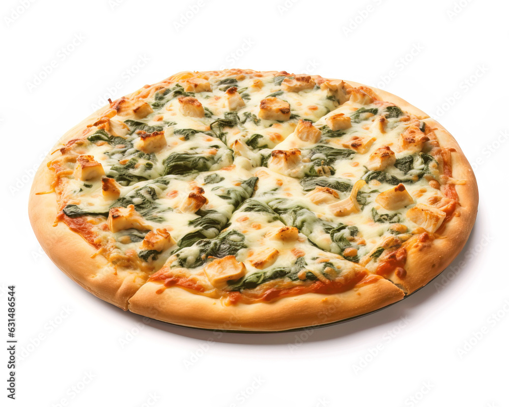 Spinach Serenade pizza Spinach Serenade pizza