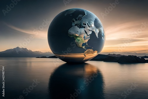 : Exploring the Globe at Your Fingertips" © Ya Ali Madad 