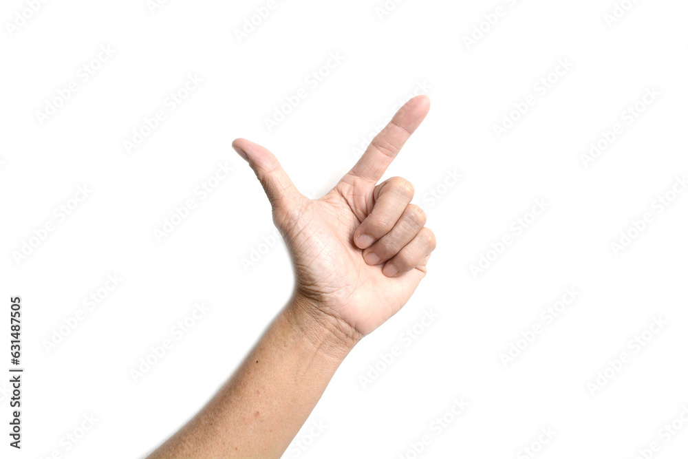EEmpty hand holding with clipping paths isolated on the white background. EEmpty hand holding with clipping paths isolated on the white background.
