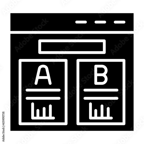 Ab testing Icon