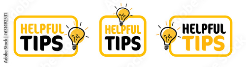 Helpful tips