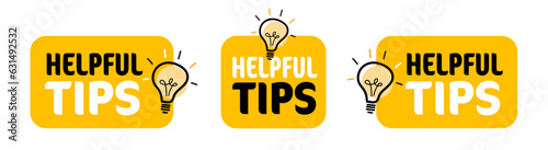 Helpful tips