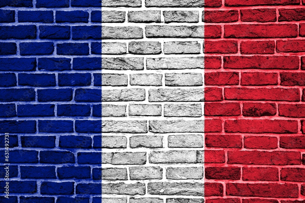 french flag illustration painted on the wall french flag illustration painted on the wall