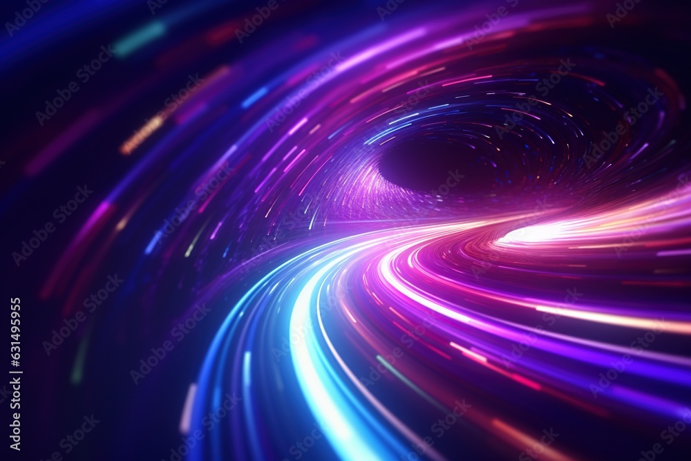 abstract futuristic background with pink blue glowing neon moving high speed wave lines and bokeh lights. Data transfer concept Fantastic wallpaper abstract futuristic background with pink blue glowing neon moving high speed wave lines and bokeh lights. Data transfer concept Fantastic wallpaper