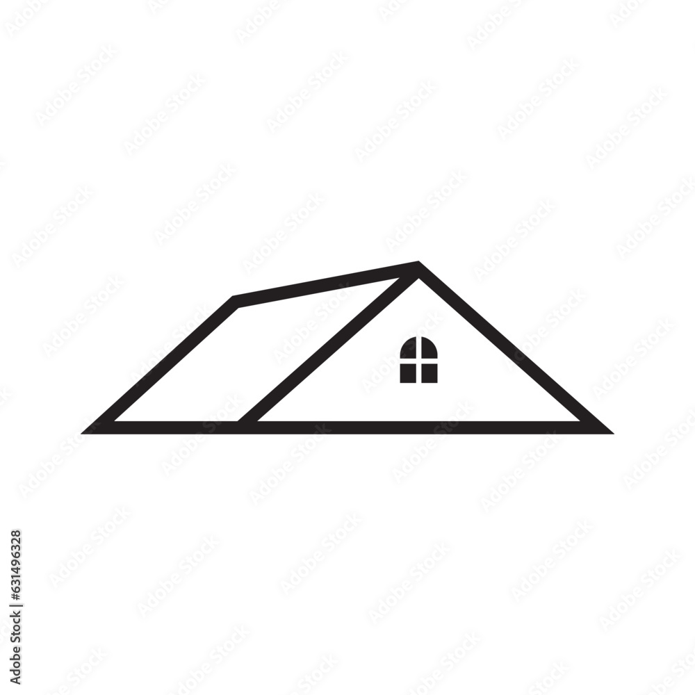 roof icon design vector isolated roof icon design vector isolated