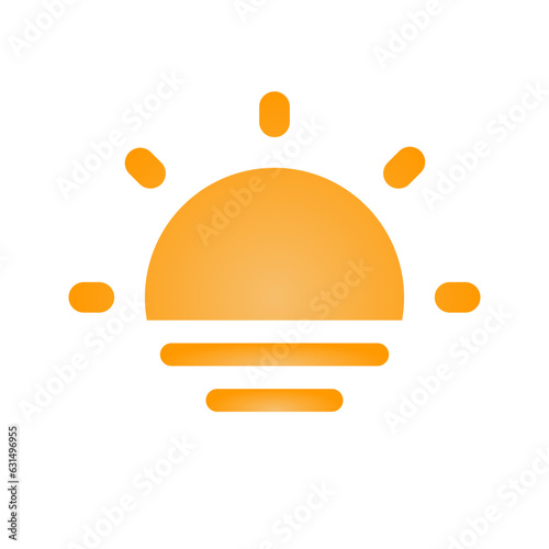 Weather Icon Sets With Gradient Color
