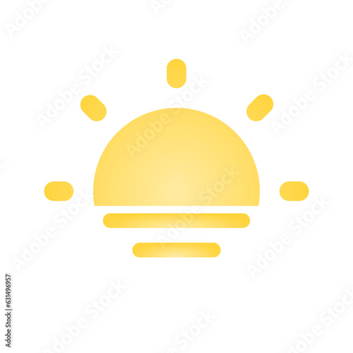 Weather Icon Sets With Gradient Color