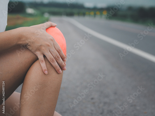 Asians with knee pain while running on paved roads exercise related injuries arthritis and tendon problems from improper movement