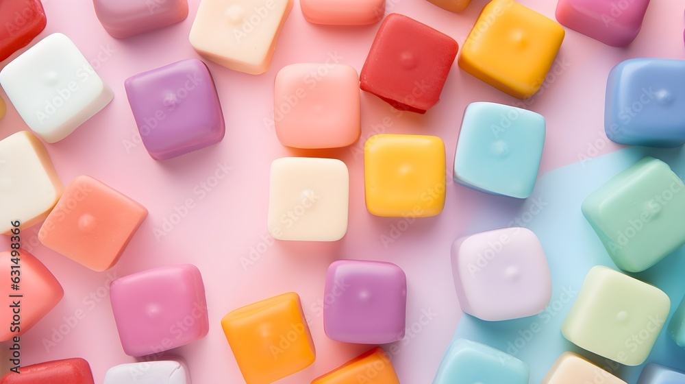 Colorful jelly candies background Colorful jelly candies background