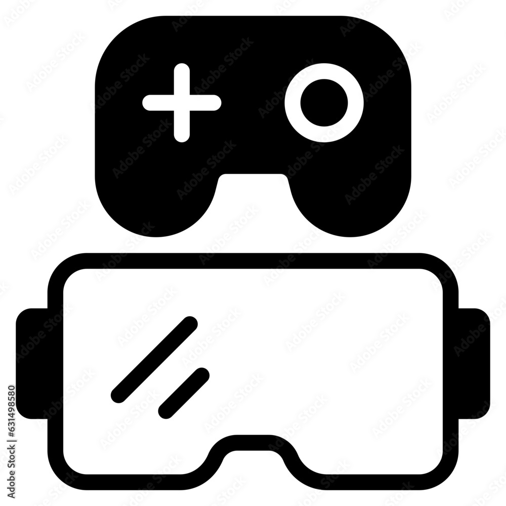 VR Gaming Icon VR Gaming Icon