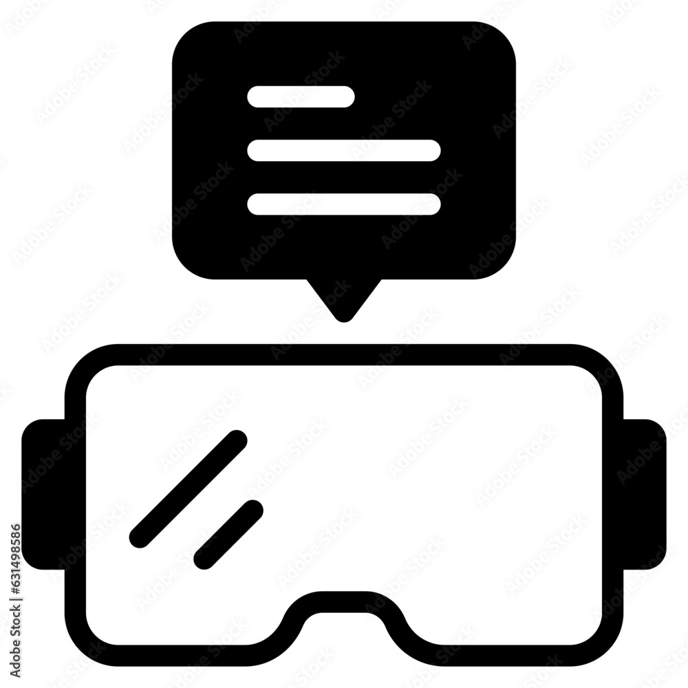 Virtual Reality Chat Icon Virtual Reality Chat Icon