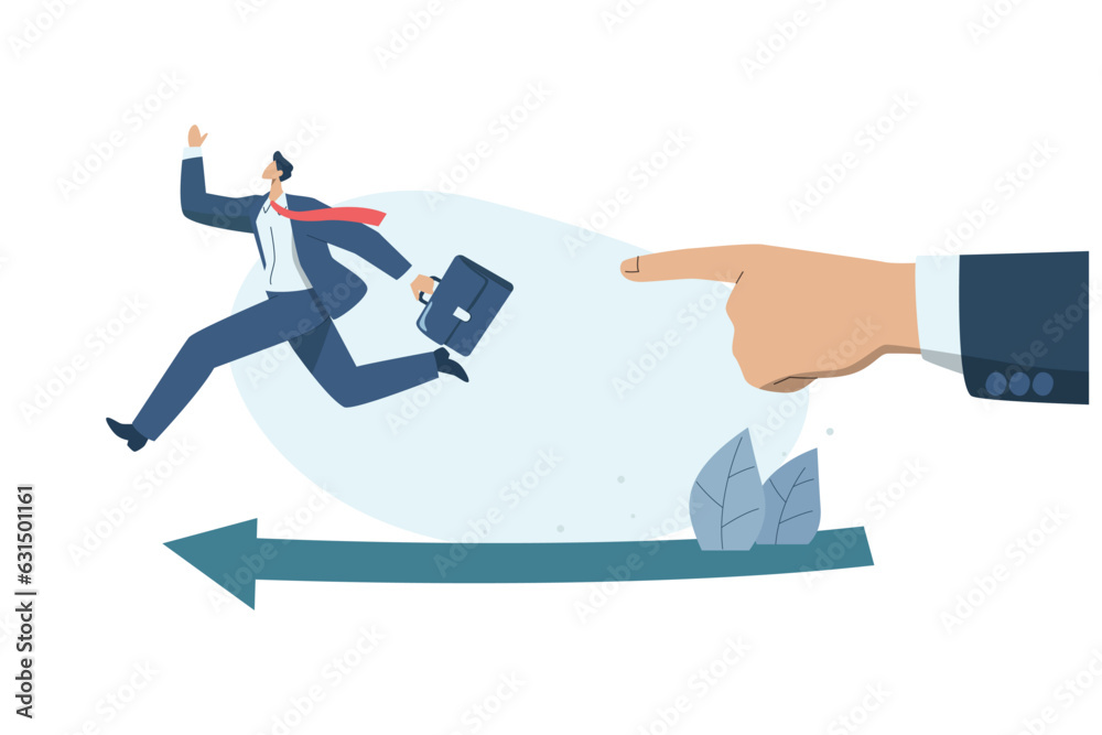 Business leader with confidence in success, Mentor to employees or beginners, Business development successful organization, Big hand pointing directs the way forward, Business leader with confidence in success, Mentor to employees or beginners, Business development successful organization, Big hand pointing directs the way forward,