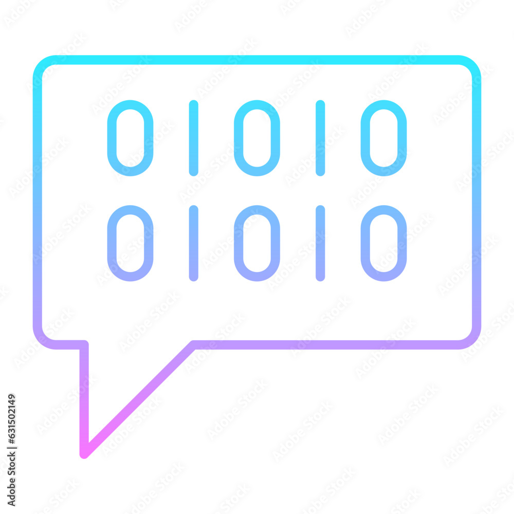 Message Gradient Icon Message Gradient Icon