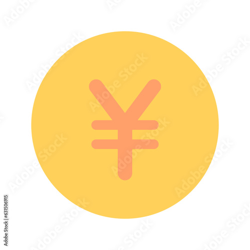 yen flat icon