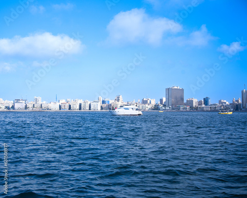 The marine area in Alexandria, which includes many important tourist attractions such as Qaitbay Citadel. The area is also famous for its marina for boats, cruise ships and yachts.2Jul-2023 