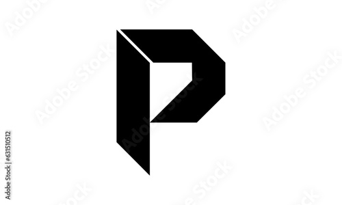 Free Download Letter P Logo Stylish Logo - GFXLoad