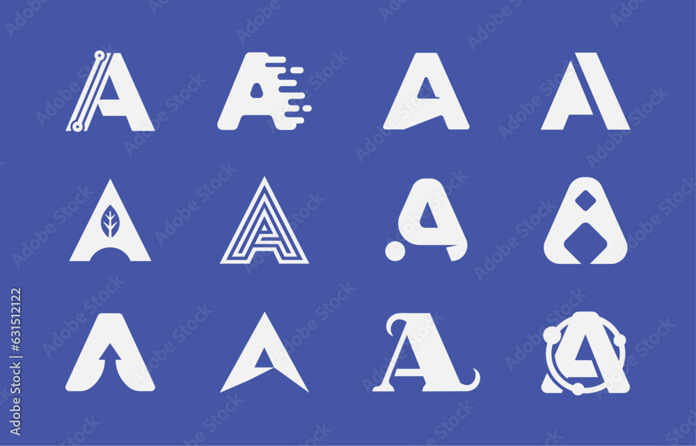 Logo A Alphabet Name Logo A Alphabet Name