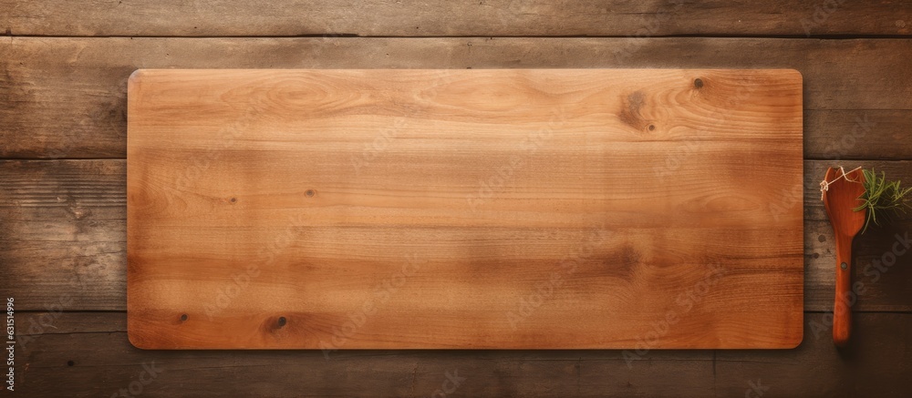Obraz premium The Wood Cutting Board Mockup Set is an isolated image with a vintage chopping board background.